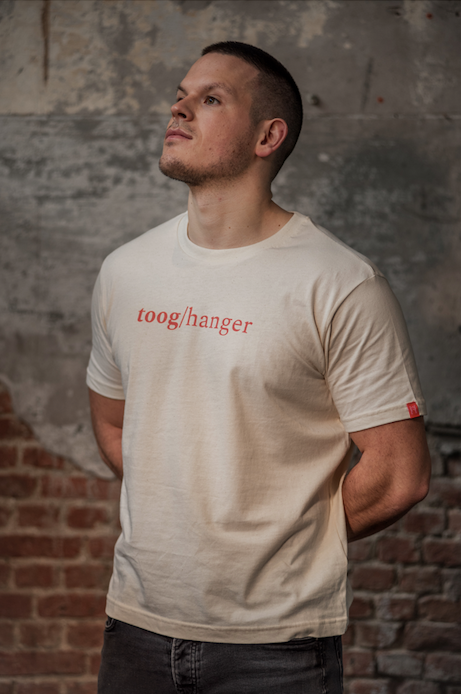 T-shirt / tooghanger / natural raw